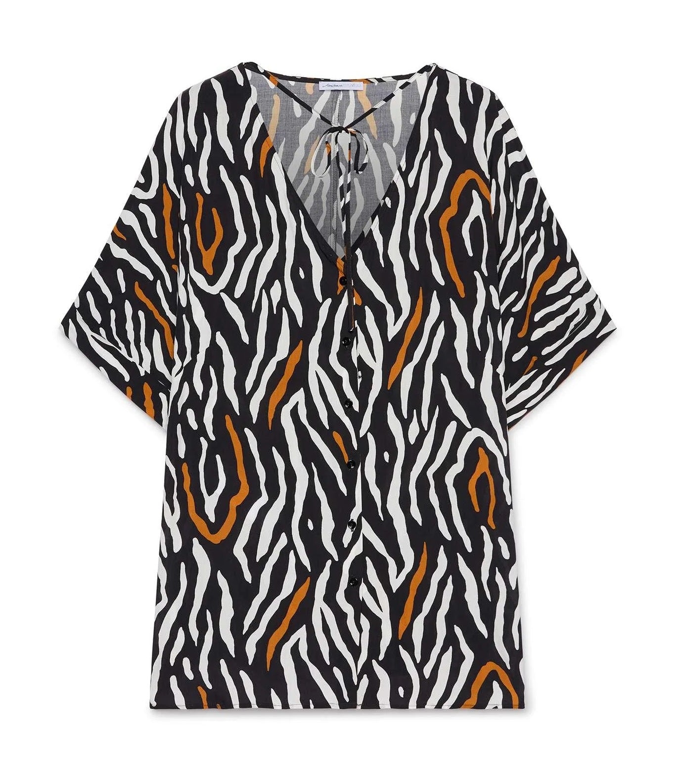 Camicia Luisa Viola donna 2014F101897N 041 Capsule Collection Bianco Nero<BR/> 