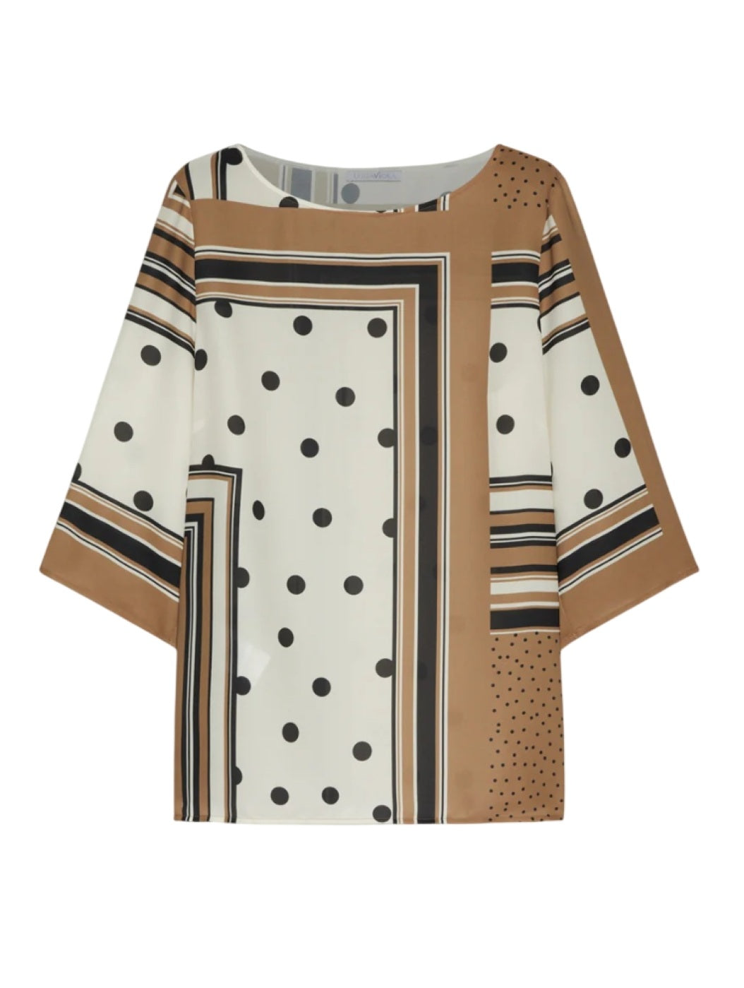 Blusa Luisa Viola donna 2242F101876N001 Performance Collection pois 