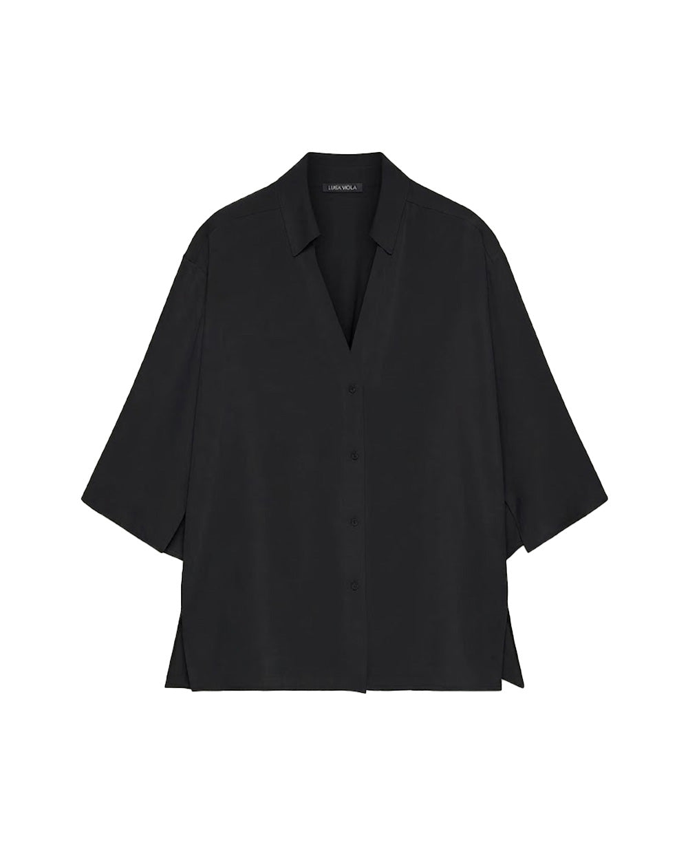 Camicia LUISA VIOLA donna 5001F100840N Nera 