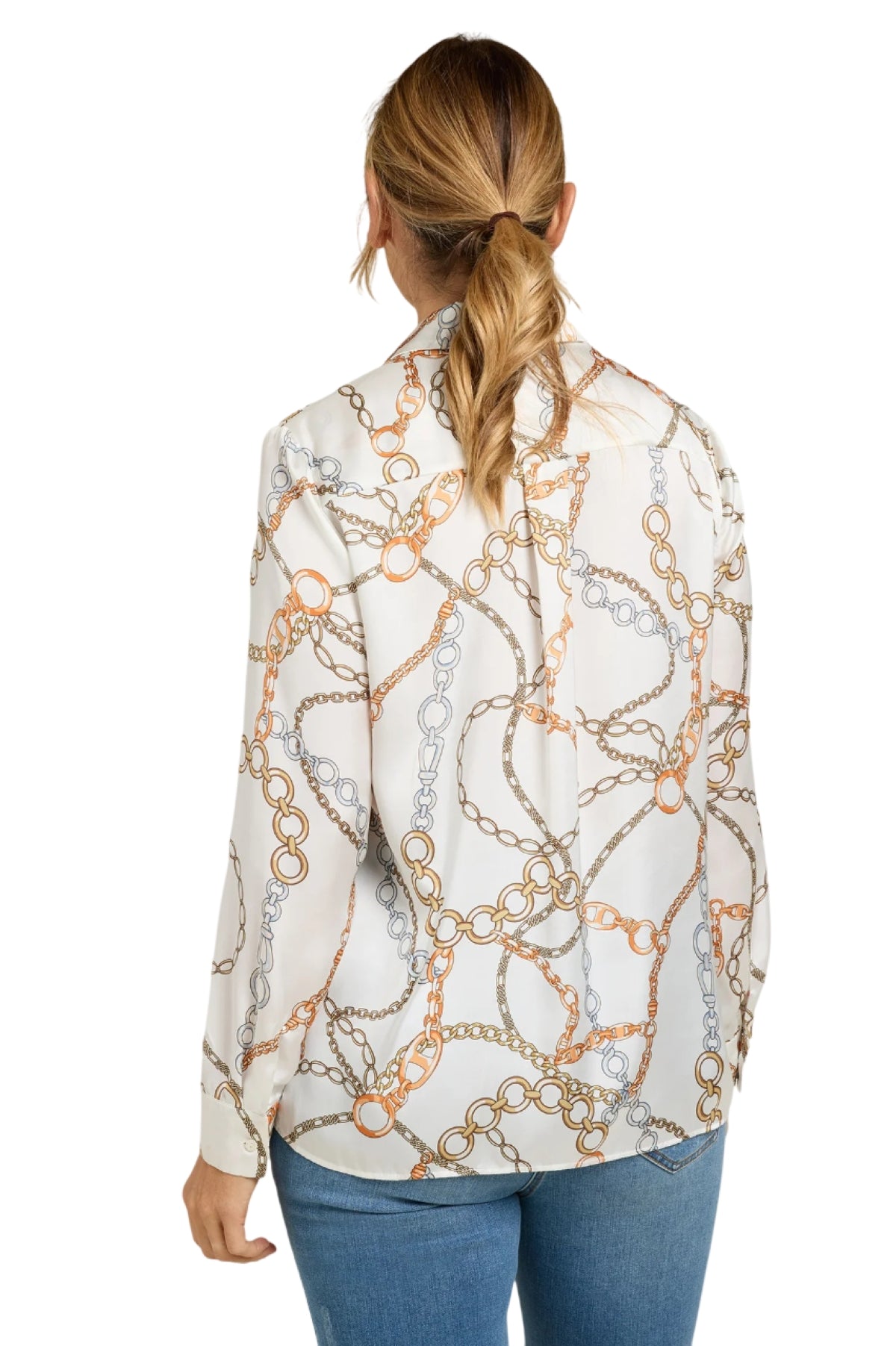 Camicia Luisa Viola donna 5039F000808N041 Performance Collection bianco fantasia <BR/> 