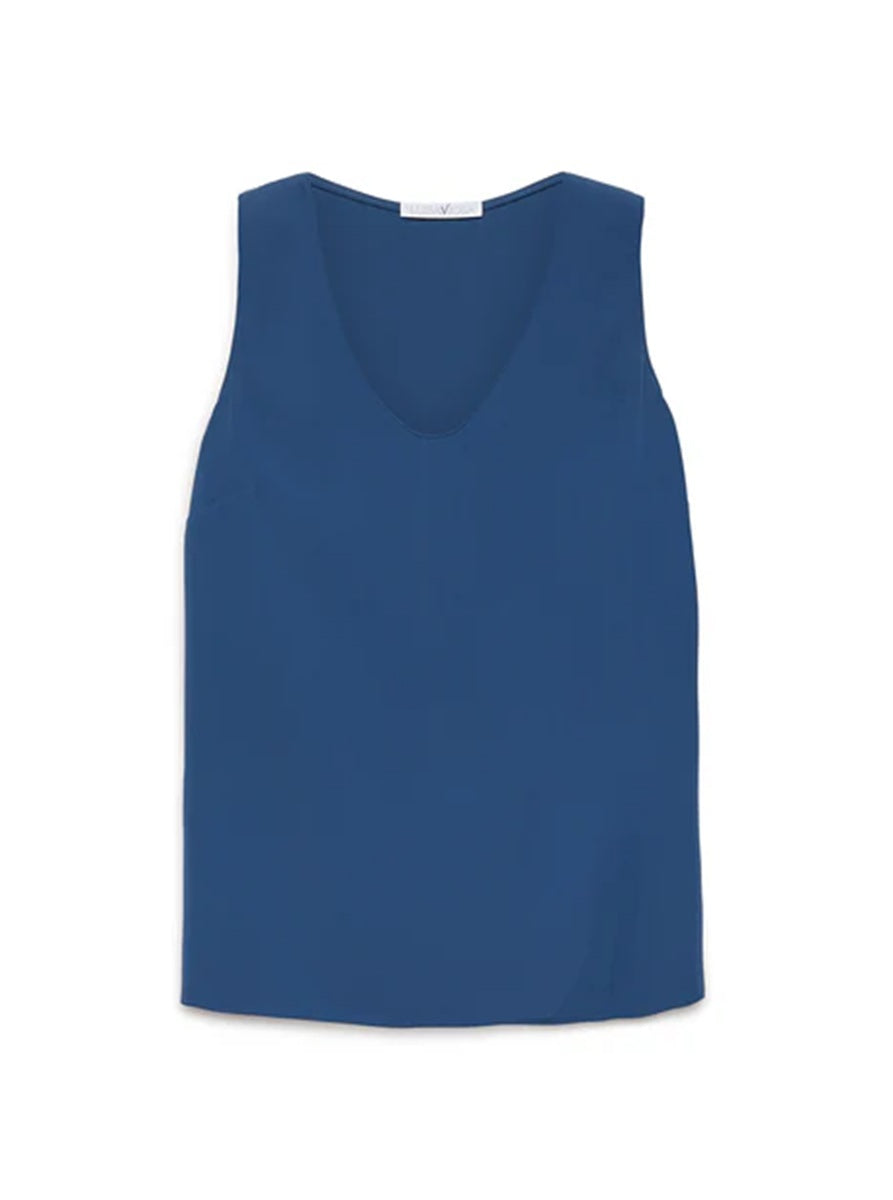 Canotta Luisa Viola donna D002F000230N 0F4 Performance Polvere Blu ottanio <BR/> 