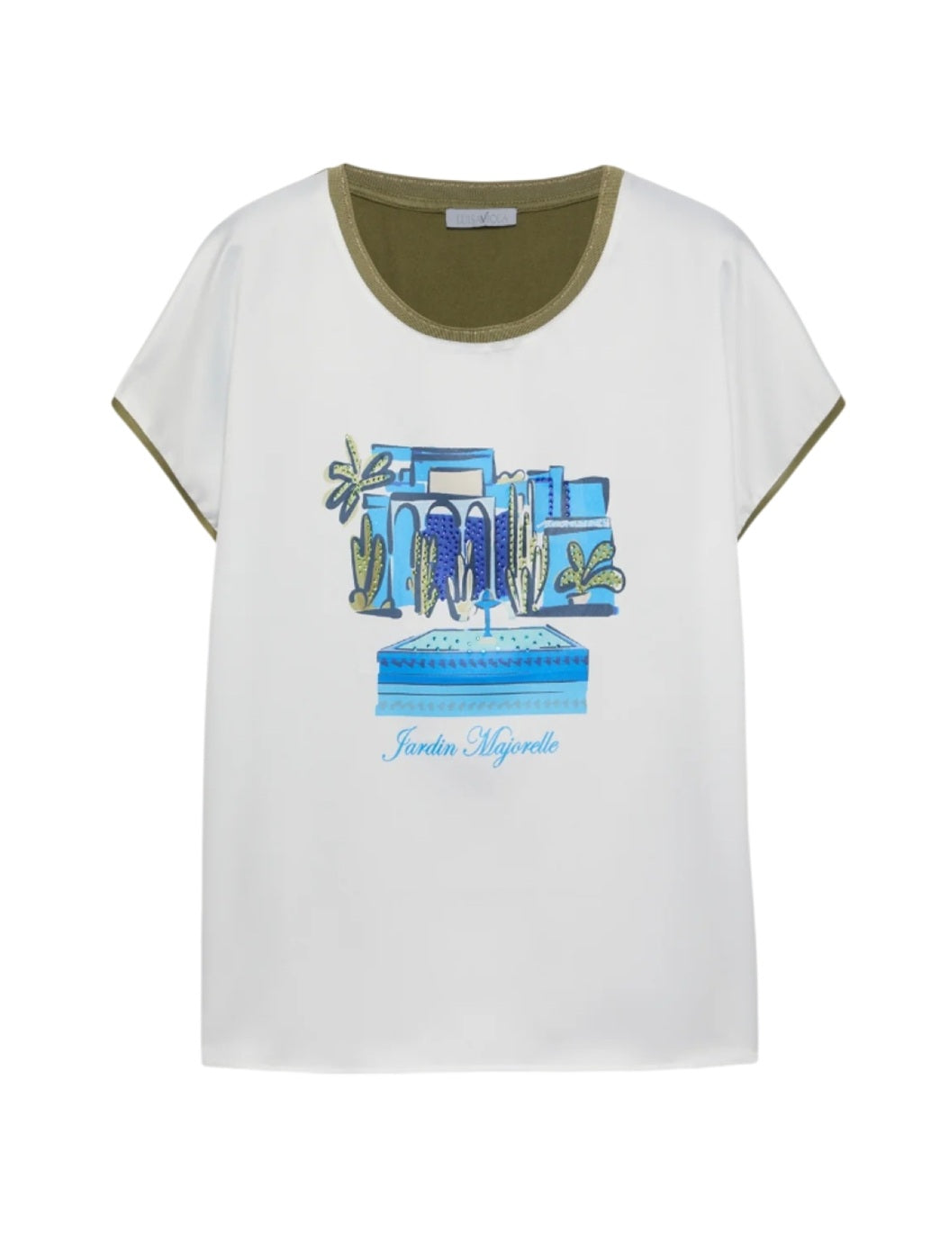 Maglia Luisa Viola donna G084L008620N025 Performance Collection bianco kaki 