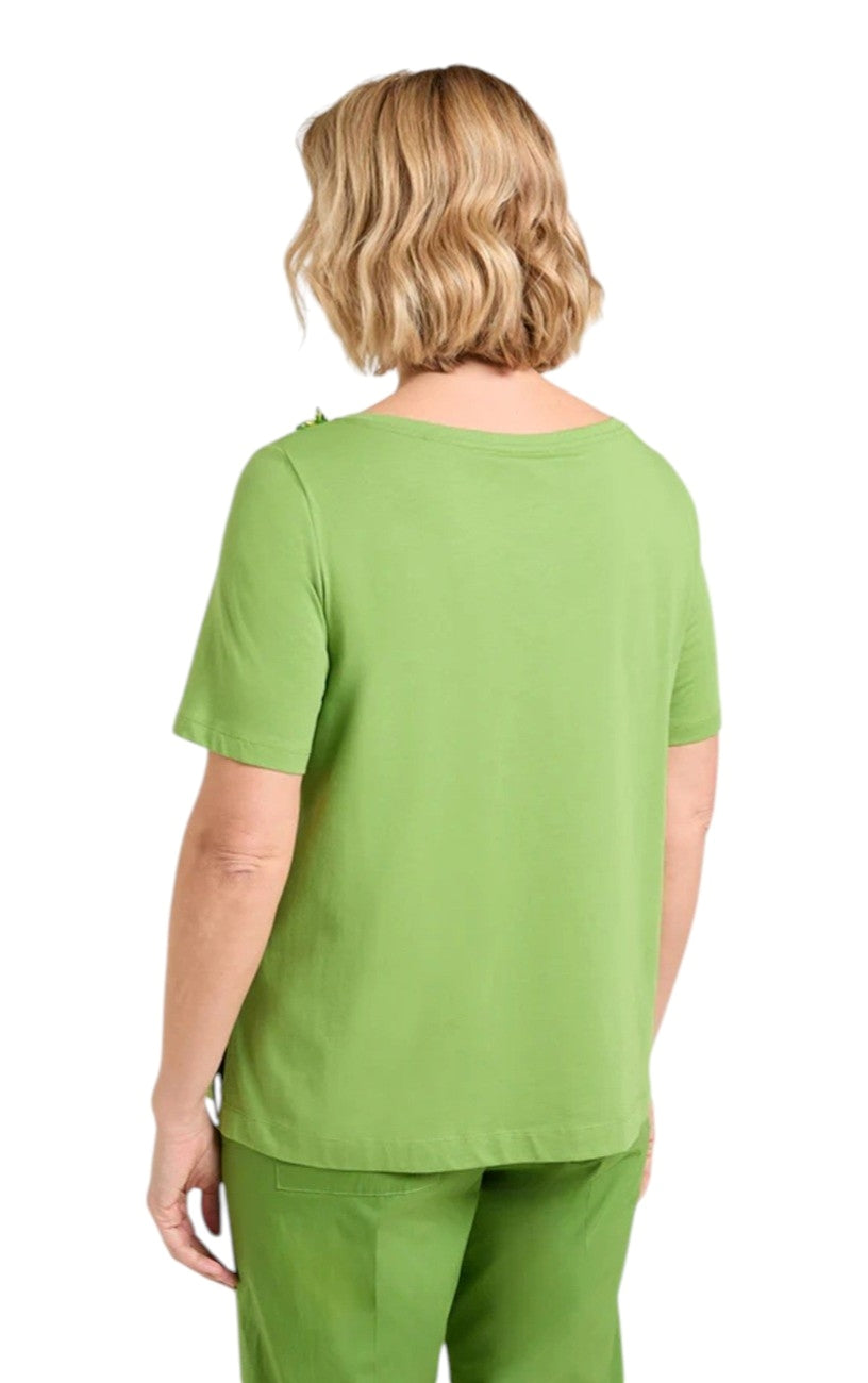 T-shirt Luisa Viola donna G087L008707N 015 Performance Verde<BR/> 
