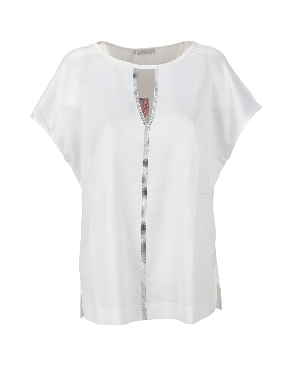 T-shirt LUISA VIOLA donna G096L008715N Latte 