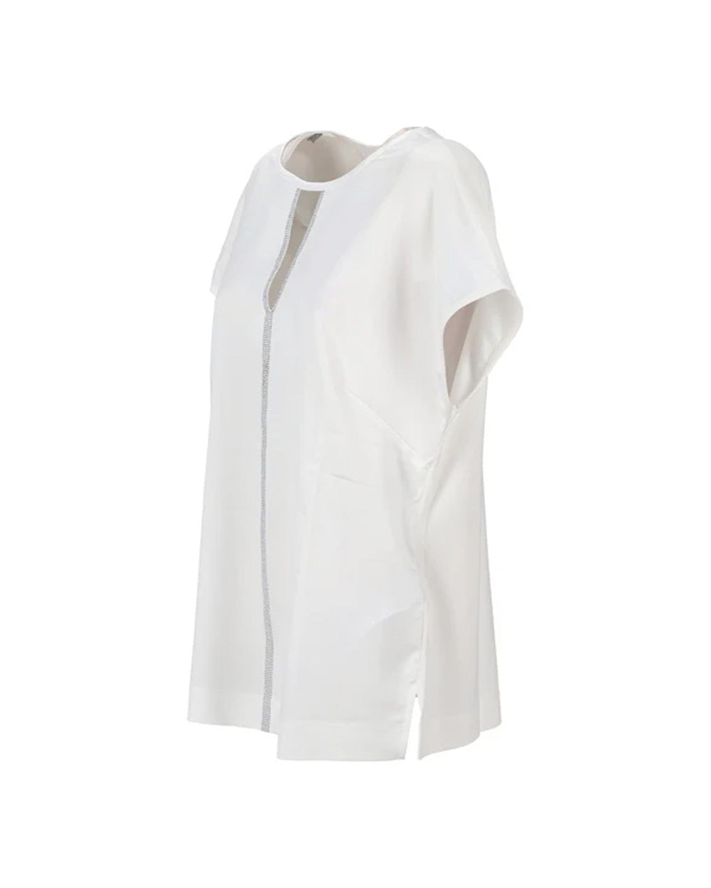 T-shirt LUISA VIOLA donna G096L008715N Latte 