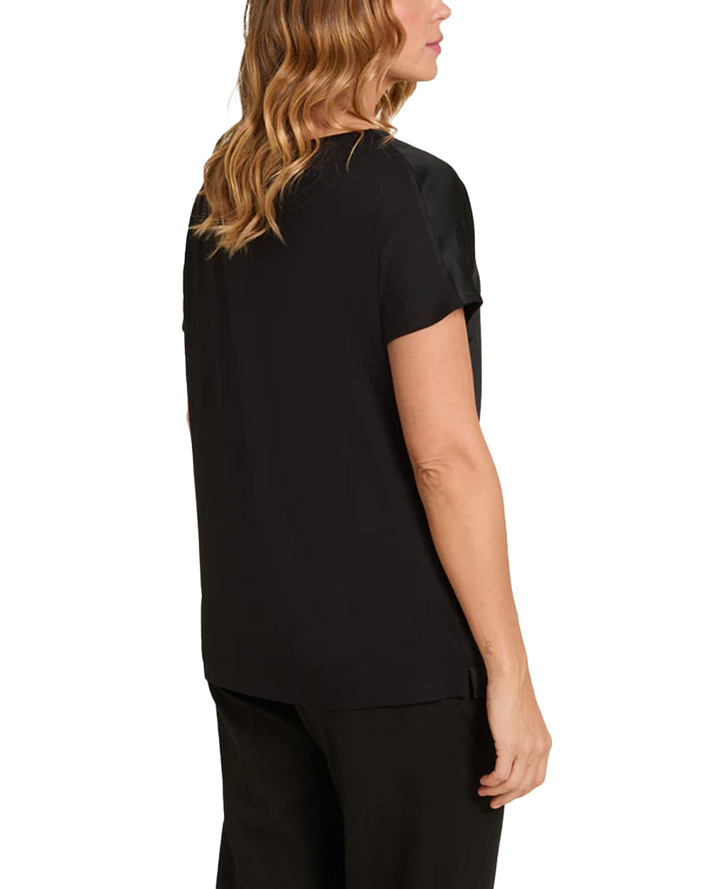 T-shirt LUISA VIOLA donna G096L008715N Nera 