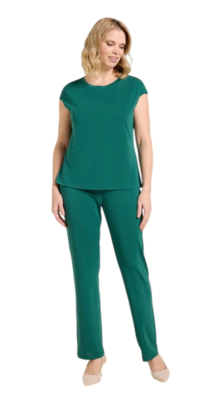 Pantalone Luisa Viola donna P804F001994N 0C5 Performance Smeraldo<BR/> 