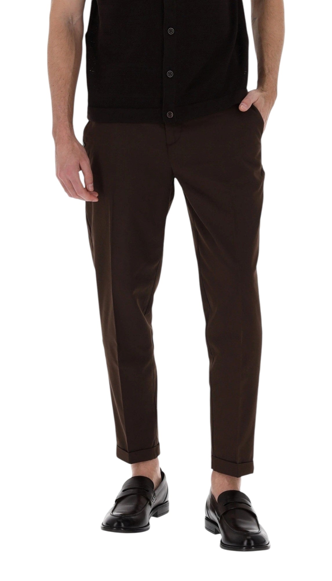 Pantalaccio Markup uomo MK1950103 Cacao<BR/> 