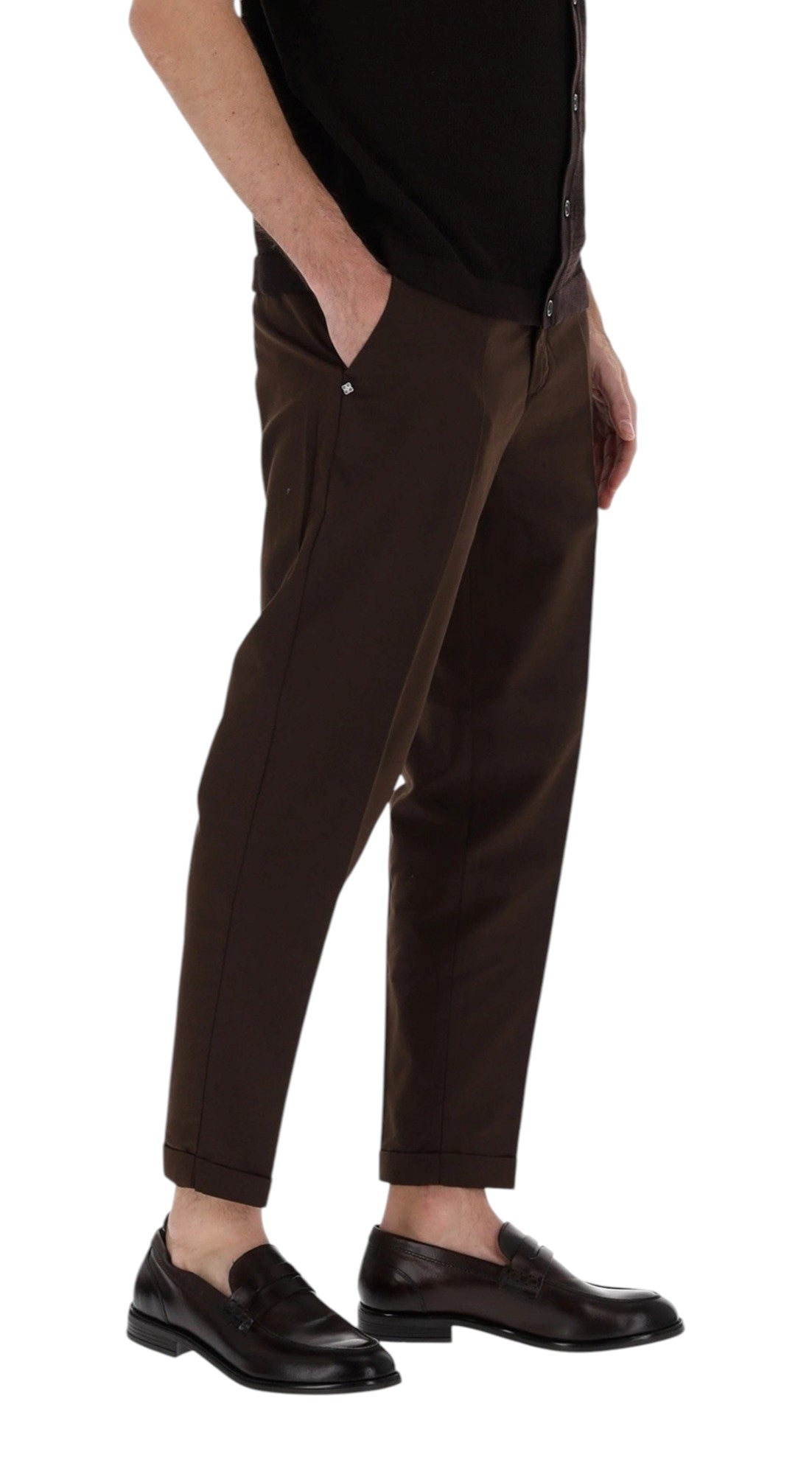 Pantalaccio Markup uomo MK1950103 Cacao<BR/> 