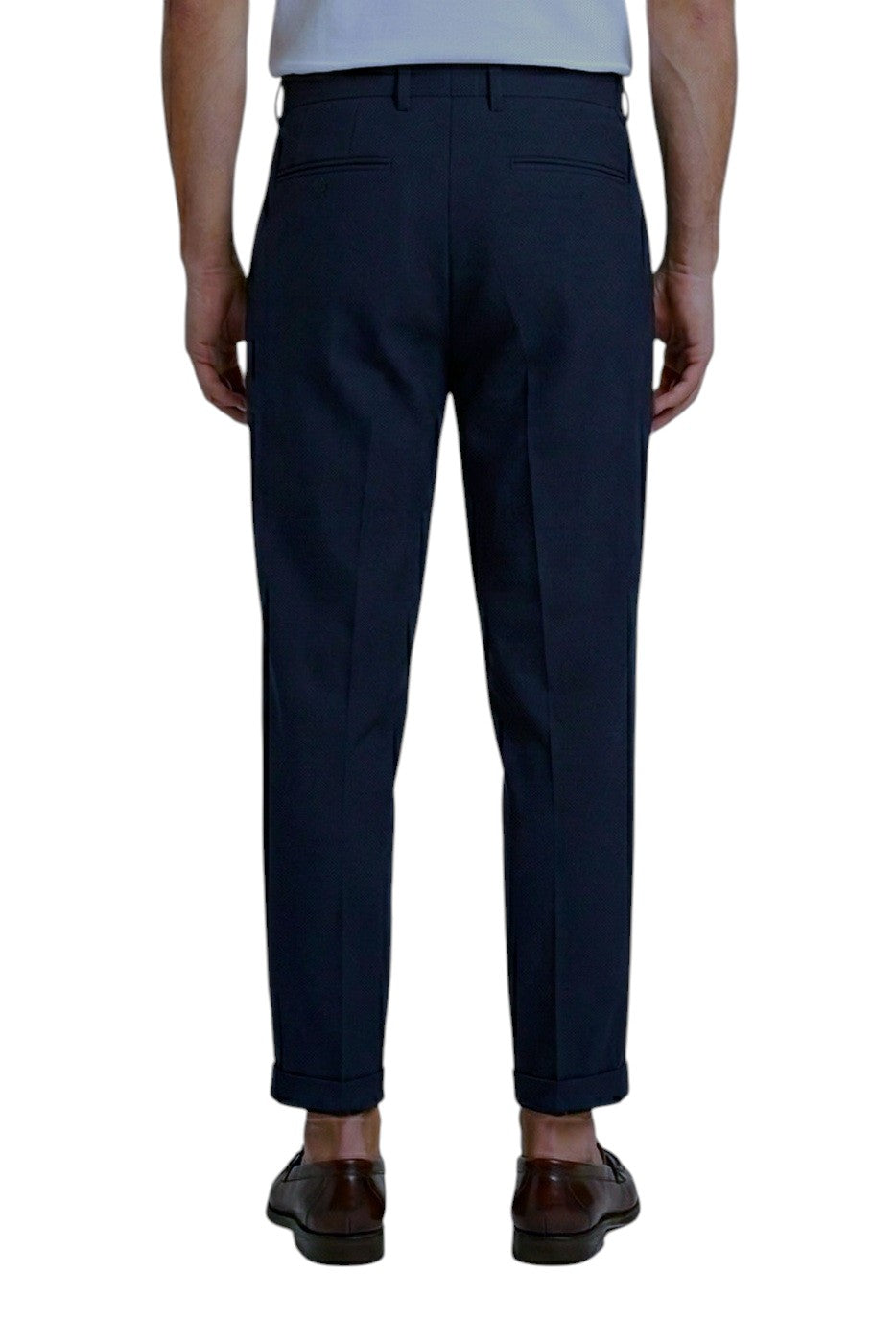 Pantalone Markup uomo MK1950164 cropped nylon elasticizzato Blu scuro<BR/> 