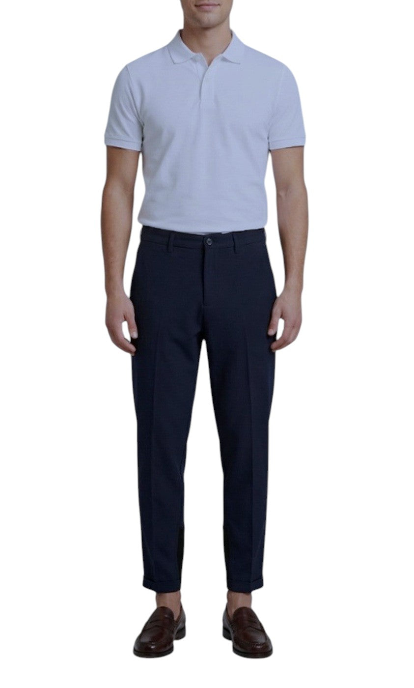 Pantalone Markup uomo MK1950164 cropped nylon elasticizzato Blu scuro<BR/> 