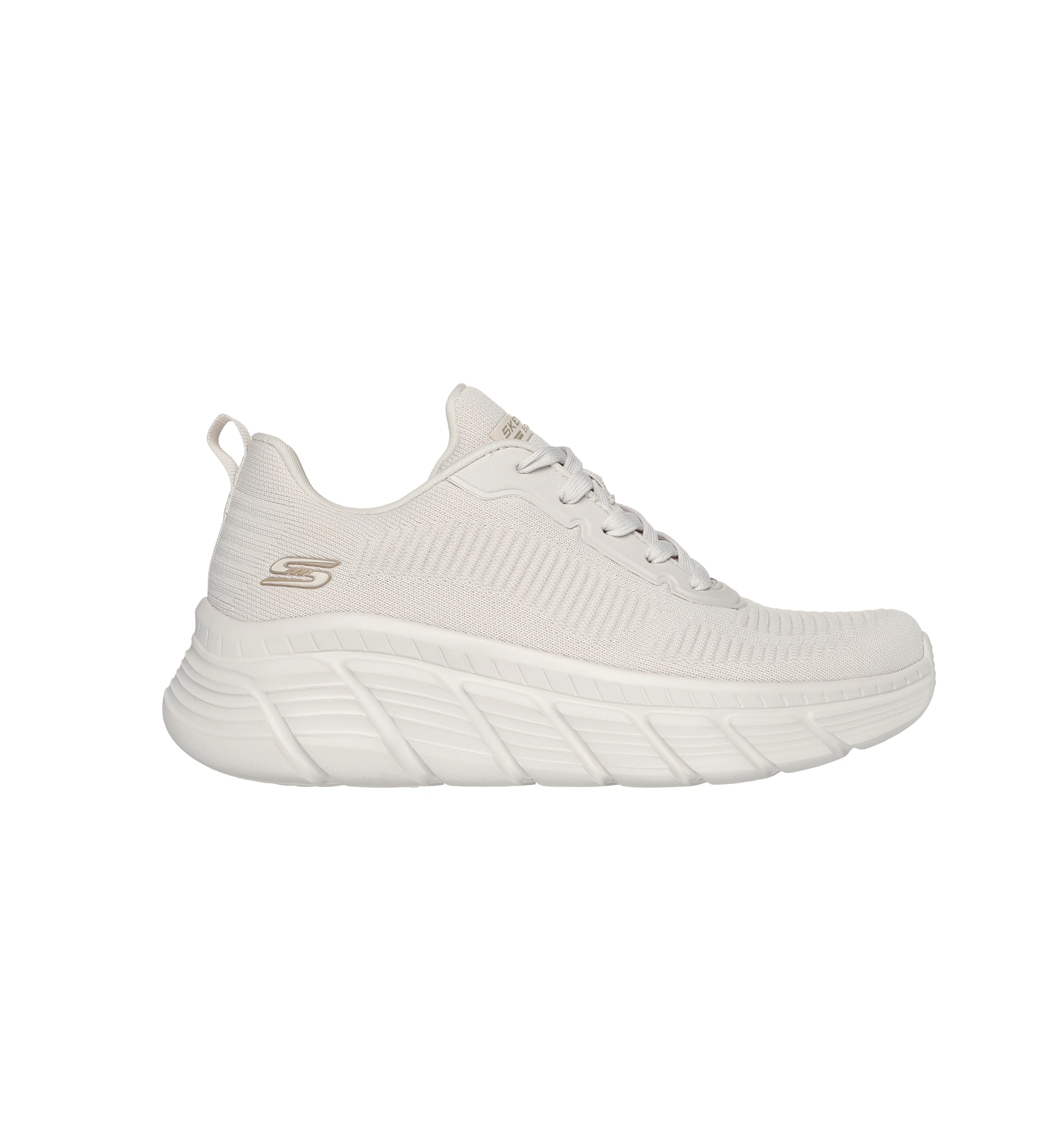 Sneakers Skechers donna bobs sport b flex hi 117385OFWT Bianca 