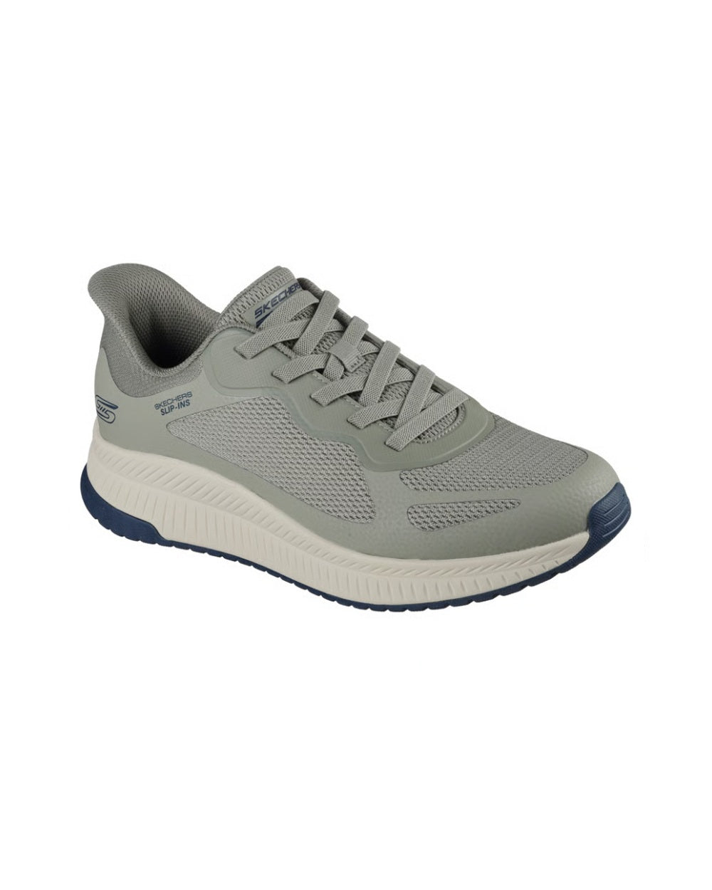 Sneakers Skechers uomo bobs sport squad chaos 118423OLV Oliva 