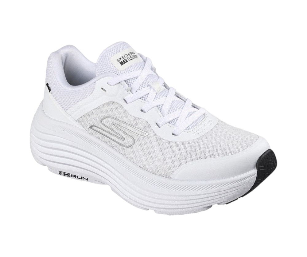 Sneakers Skechers donna 129470WBK Max Cushioning Endeavour Bianco<BR/> 