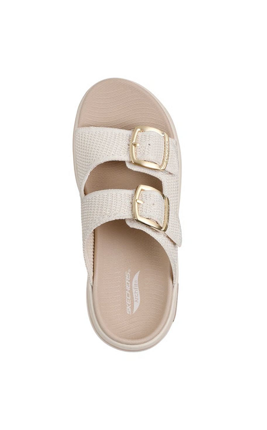 Sandali Skechers donna 140871 NAT Go Walk Arch Fit 2.0 Chloe Beige<BR/> 