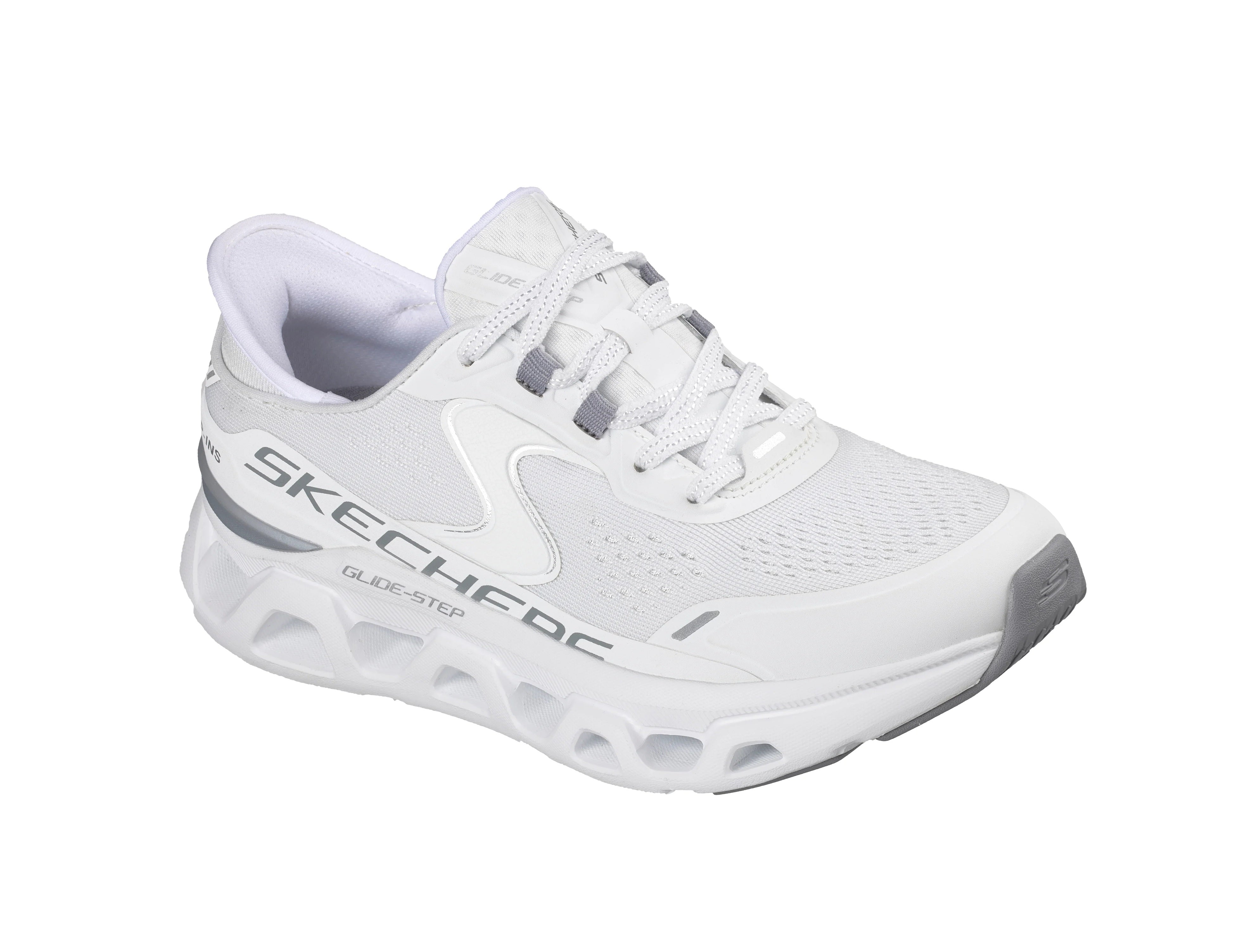 Sneakers Skechers donna Slip ins Glide 150510WHT Step Altus Bianco<BR/> 