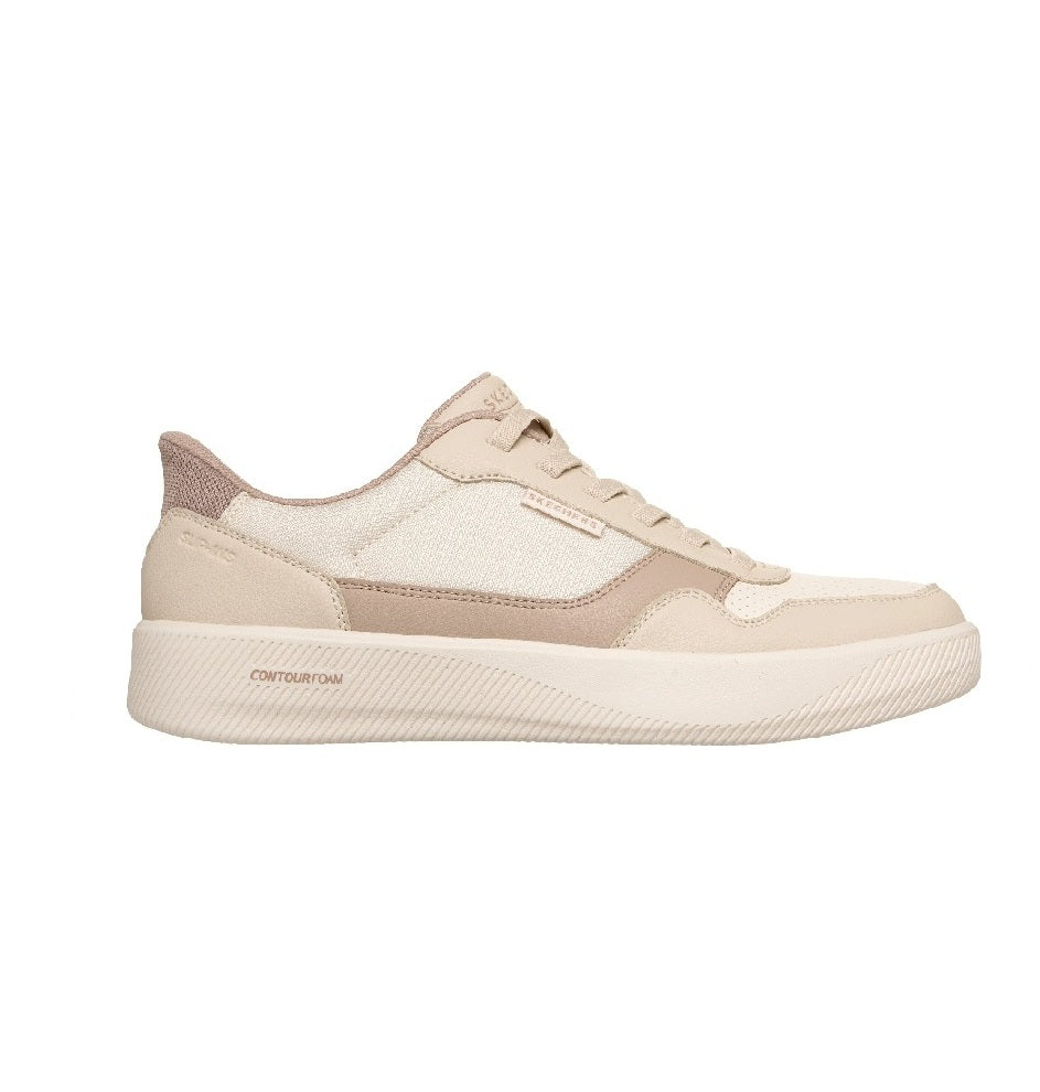 Sneakers Skechers uomo slip ins arch fit court 183402NAT Sabbia 