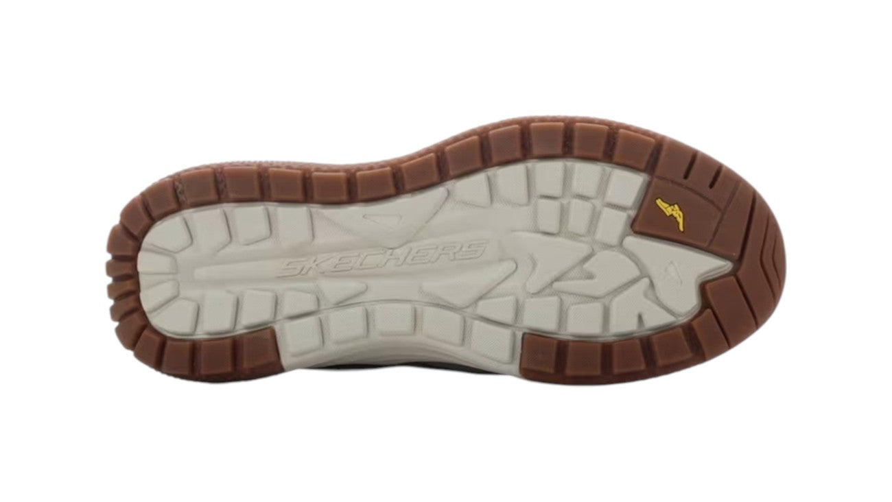 Scarpa Skechers uomo Slip ins Relaxed Fit 205467TPE Meroe Alden Bianco <BR/> 