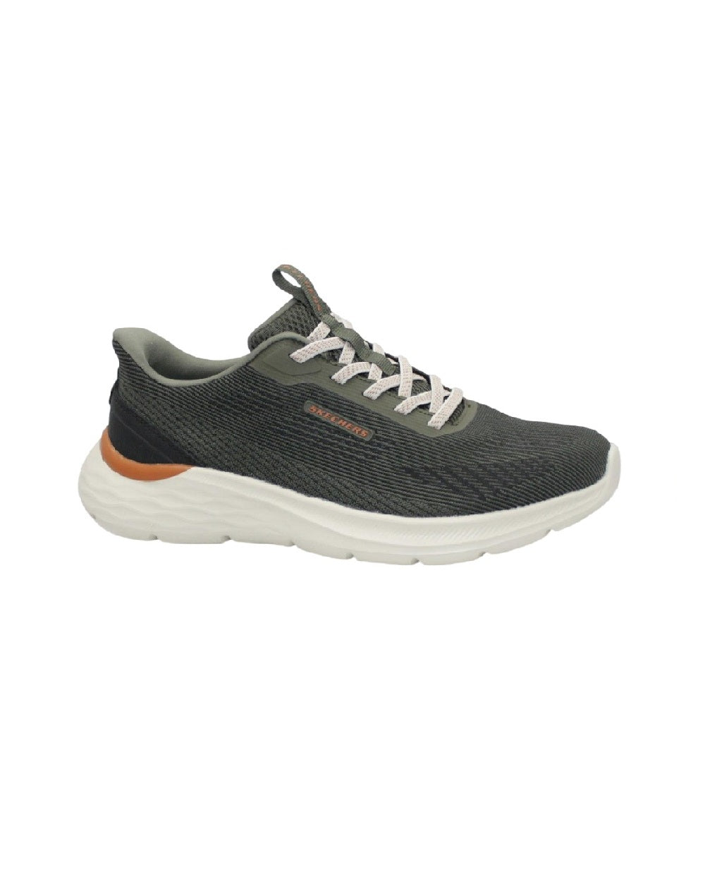 Sneakers Skechers uomo slip ins relaxed fit garner 211369OLV Oliva 