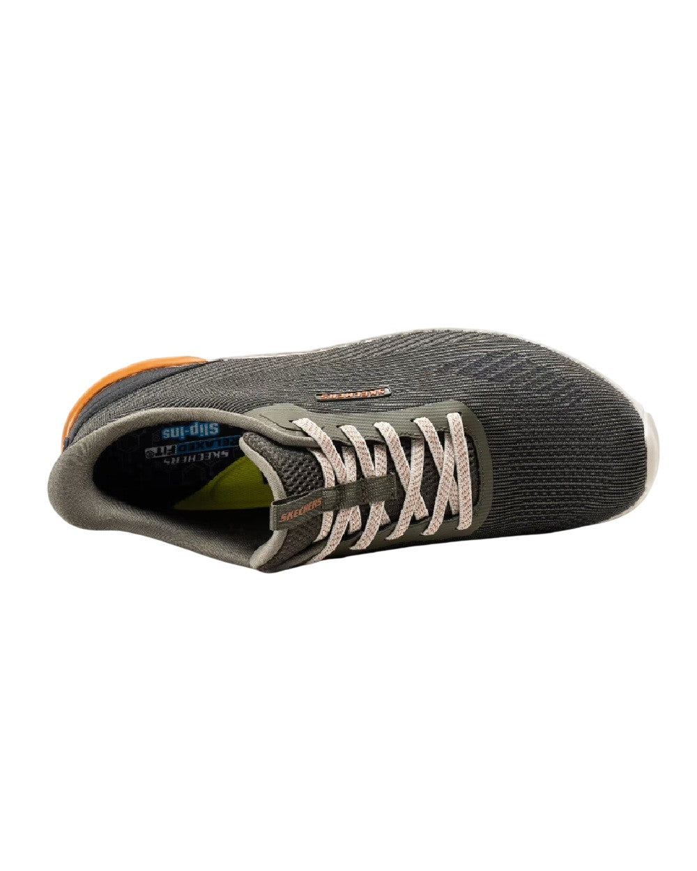 Sneakers Skechers uomo slip ins relaxed fit garner 211369OLV Oliva 
