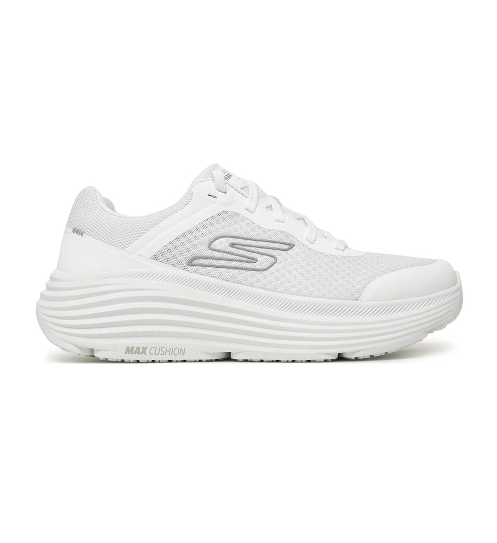 Sneakers Skechers donna Max Cushioning Elite Bianche con Suola Oversize 