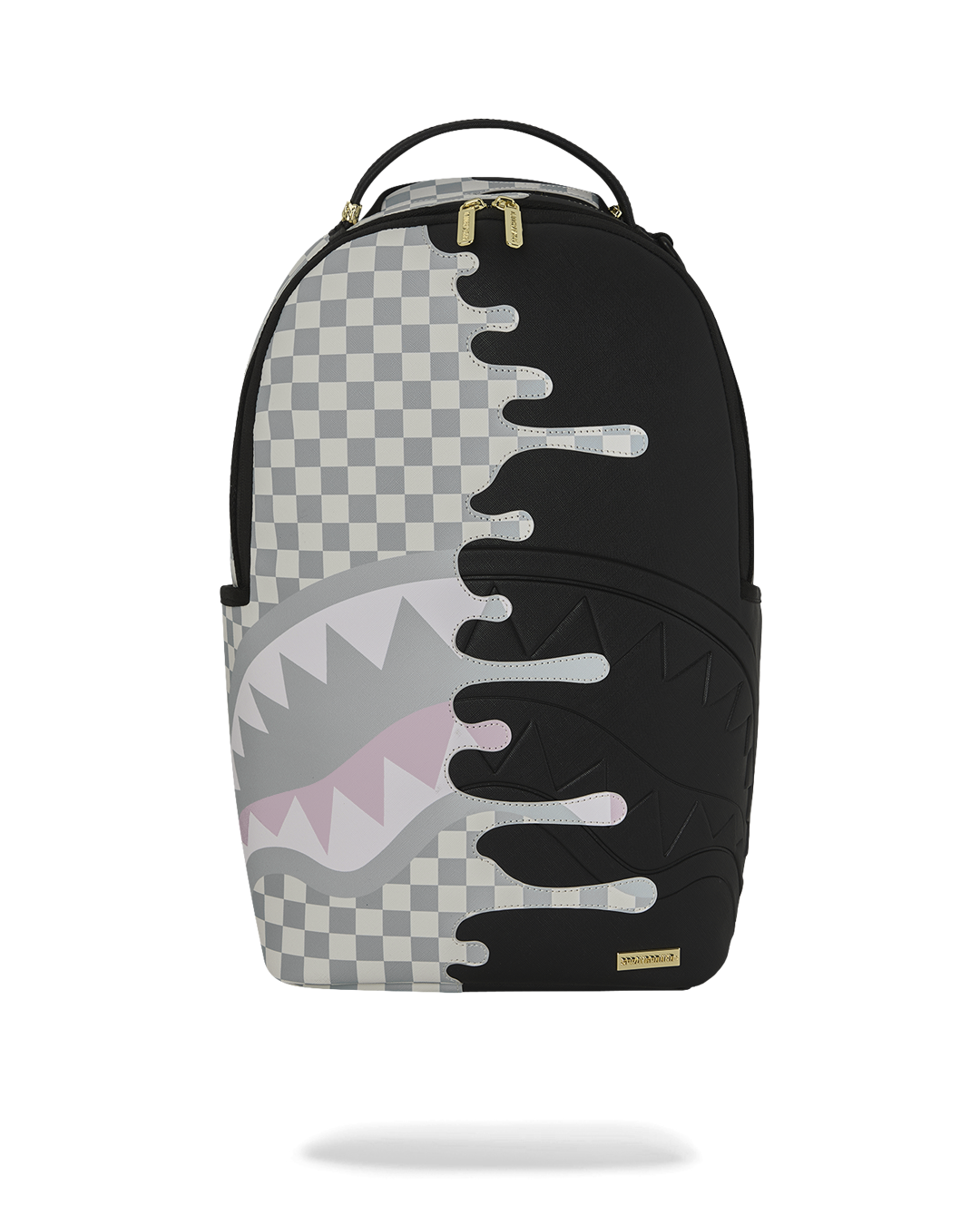 Zaino SPRAYGROUND uomo Cream Check Side Drip B8758 Crema<BR/> 