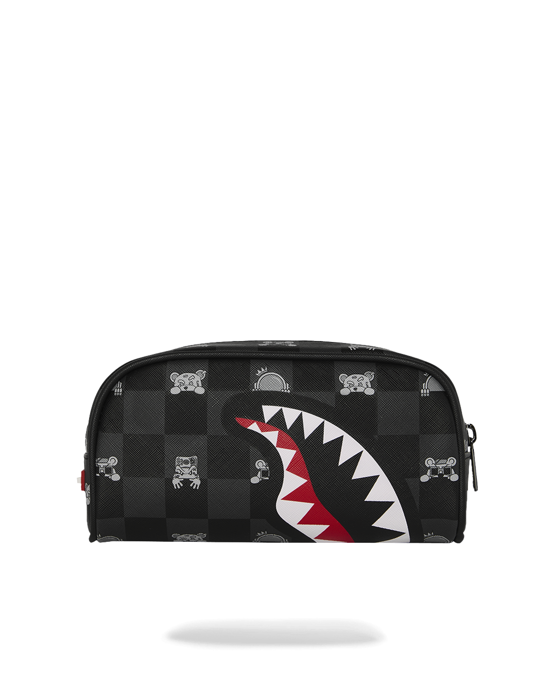 Portapenne SPRAYGROUND uomo Gray Peeking Character Check B8913 Nero<BR/> 
