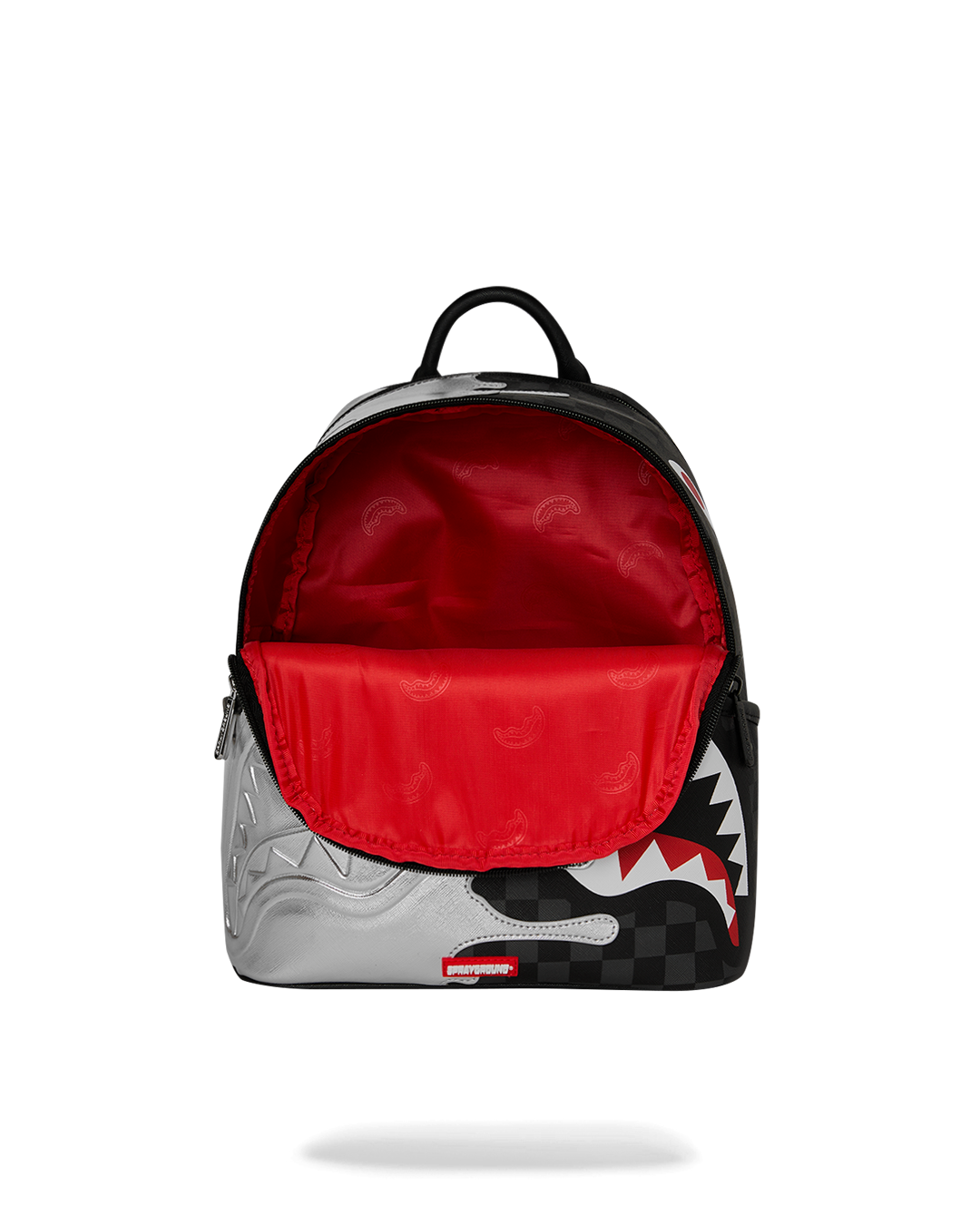 Zaino SPRAYGROUND donna Silver Side Drip Savage B8922 Argento<BR/> 