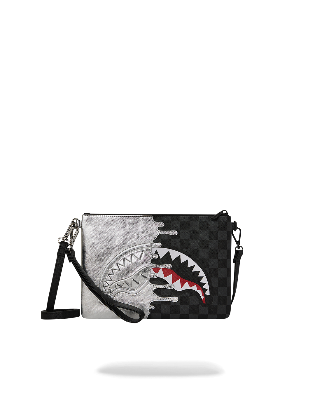 Pochette SPRAYGROUND uomo Silver Side Drip B8929 Argento 