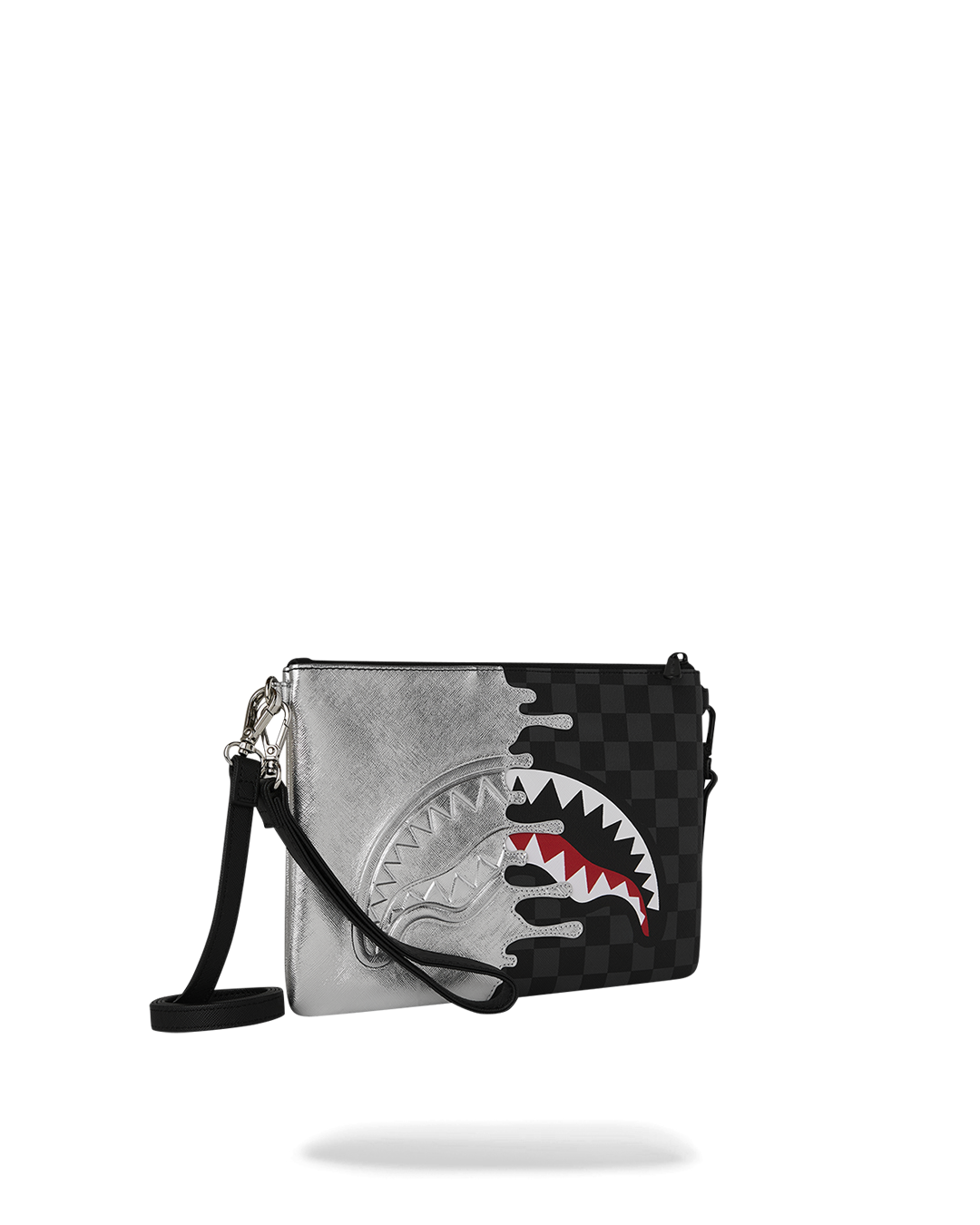 Pochette SPRAYGROUND uomo Silver Side Drip B8929 Argento 