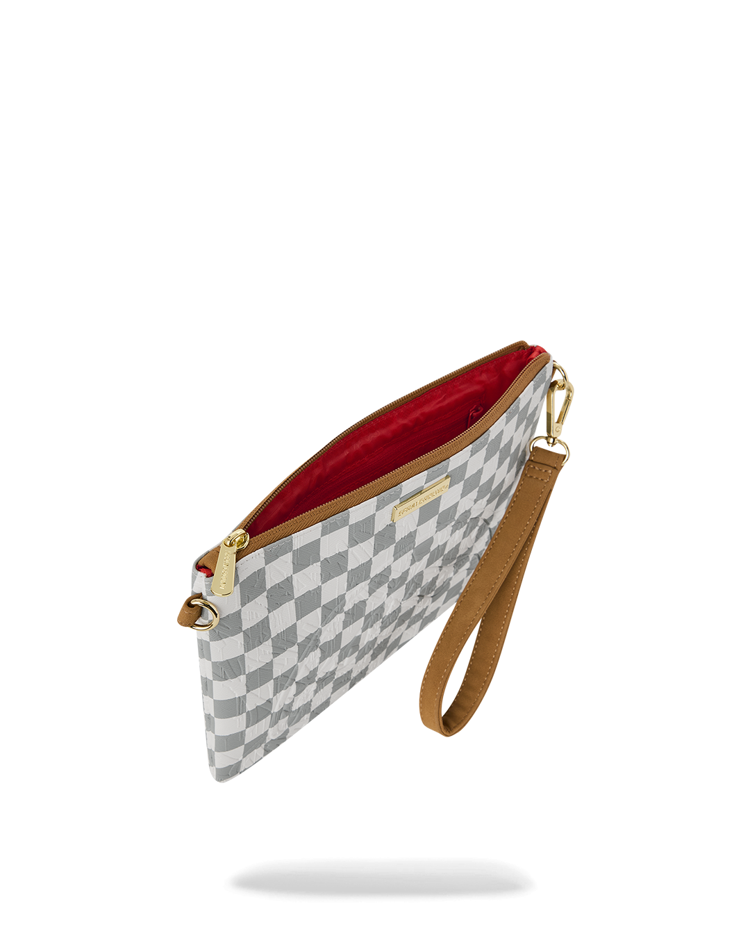 Pochette SPRAYGROUND uomo Graff Embossed Cream Check Crossover B8984 Crema 