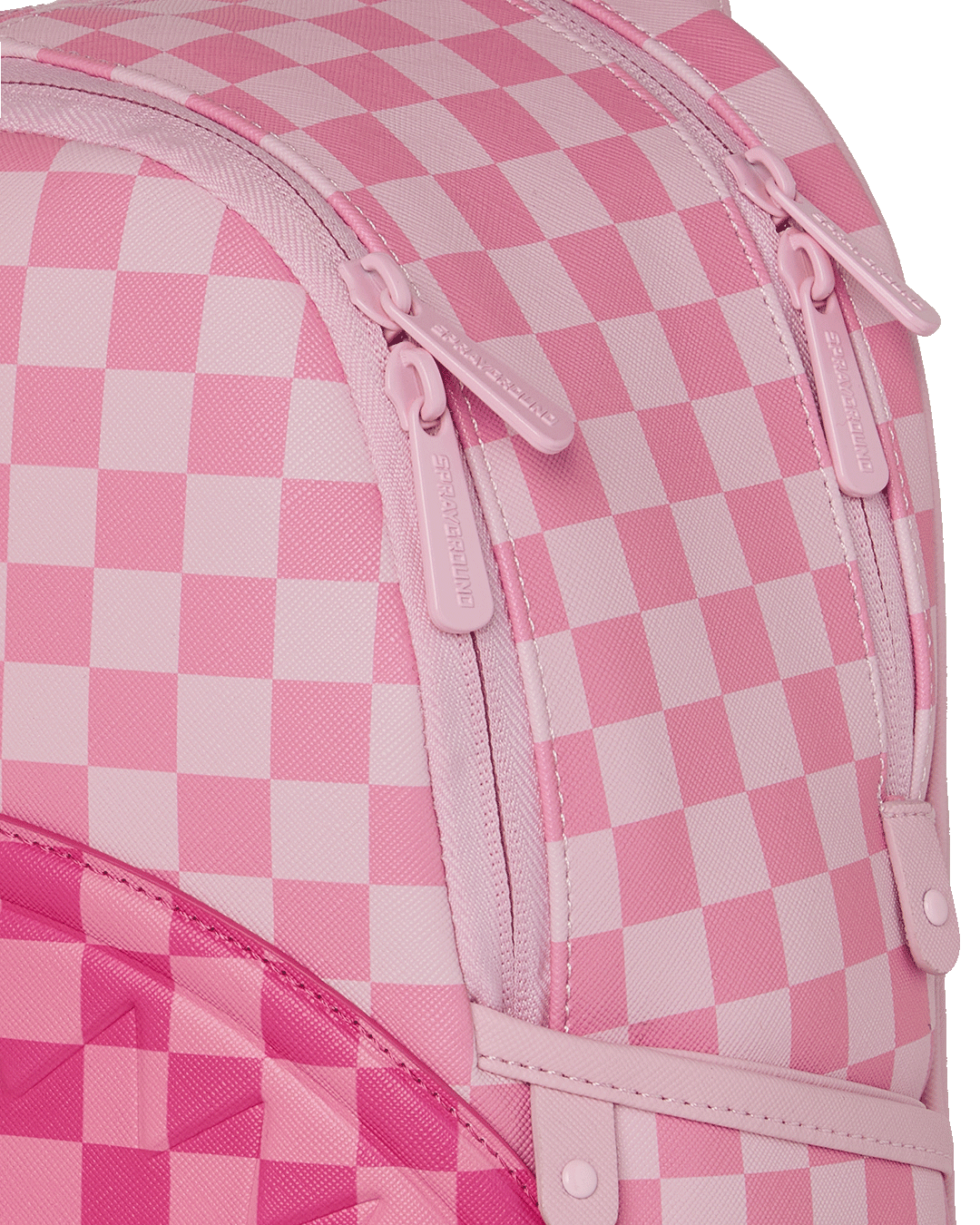 Zaino SPRAYGROUND donna Pink Sharks in Paris Patch Savage B9013 Rosa 