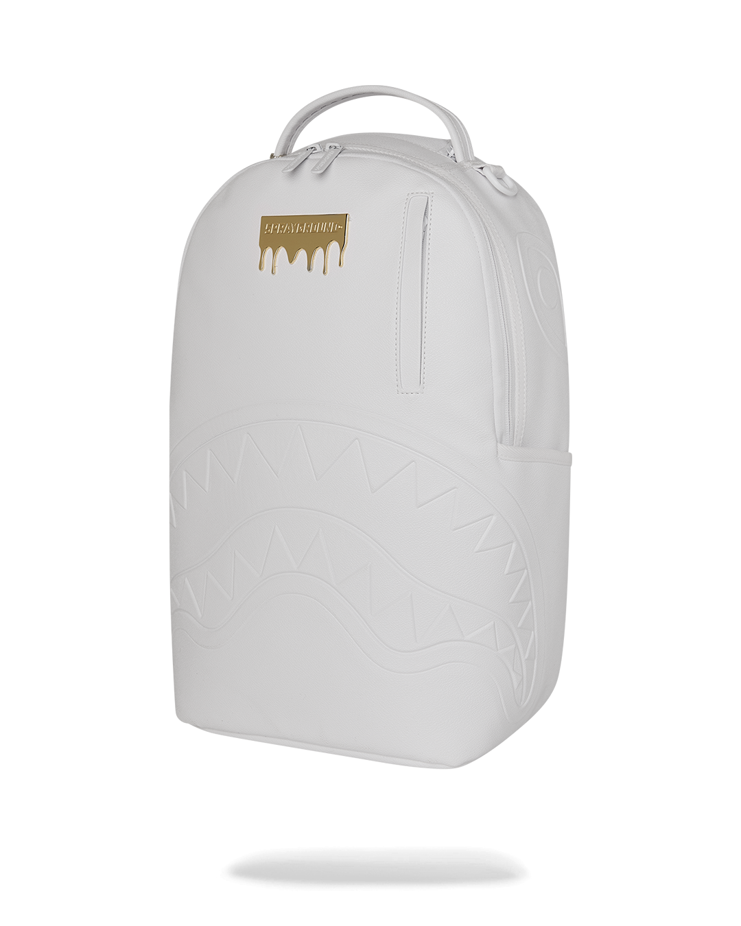 Zaino SPRAYGROUND uomo Gold Brick Luxe White B9245 Bianco 