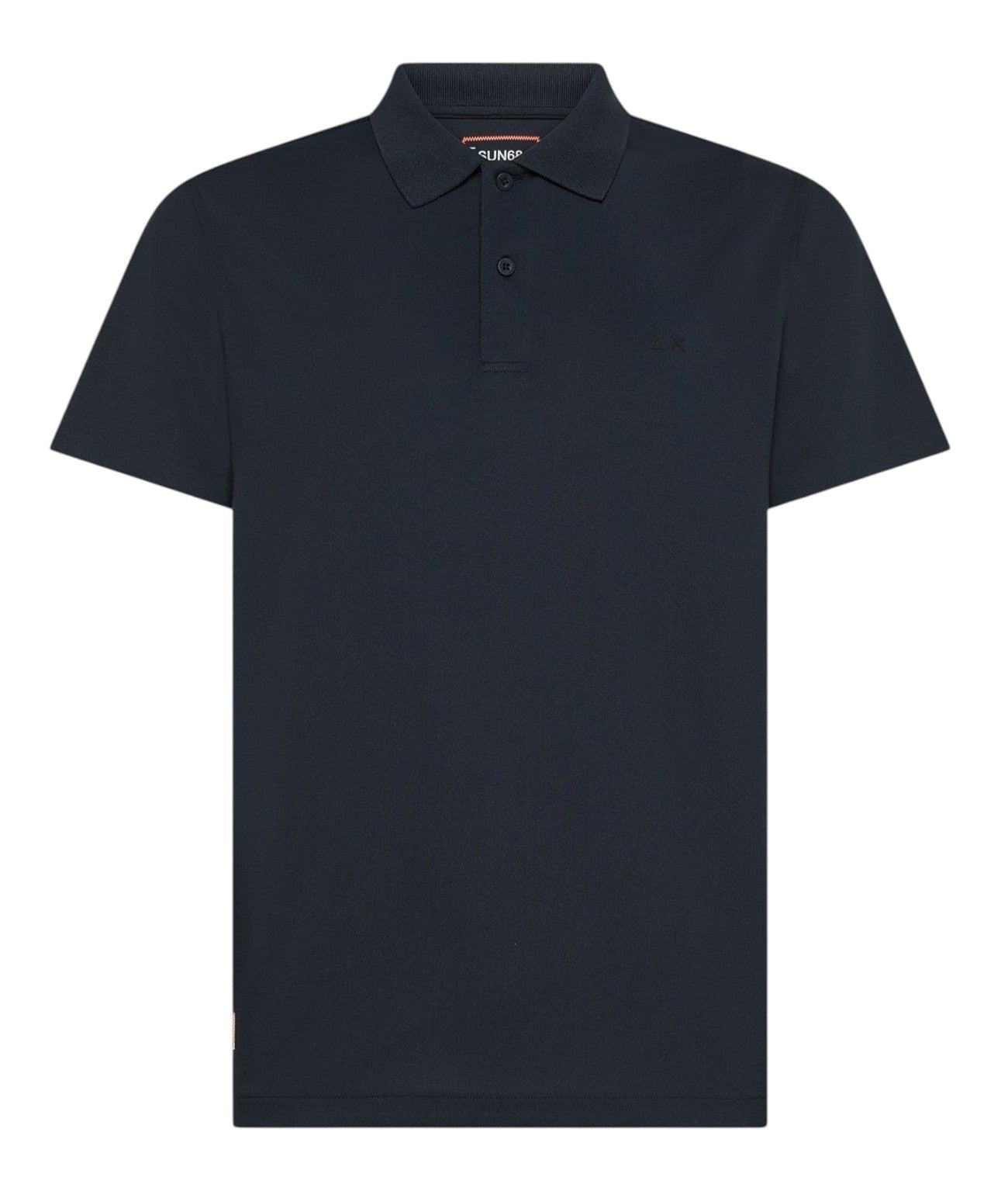 Polo Sun68 uomo A3614307 Piquet Tech Stretch Blu Navy<BR/> 
