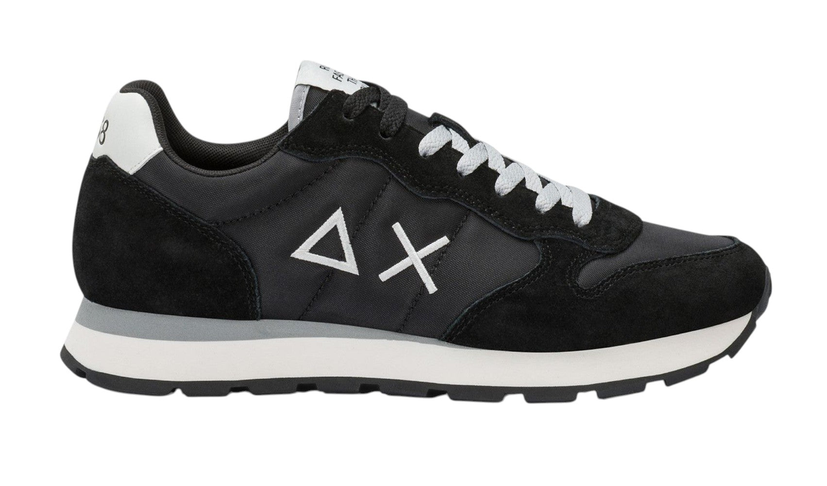 Sneakers Sun68 uomo BZ3610111 Tom Solid Nero<BR/> 