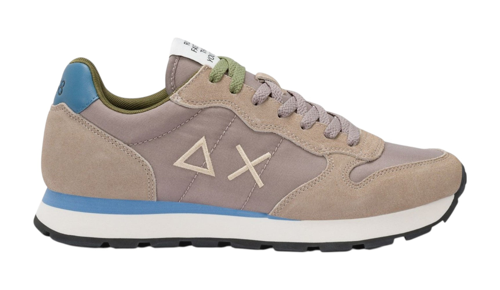 Sneakers Sun68 uomo BZ3610198 Tom Solid Grigio Stone<BR/> 