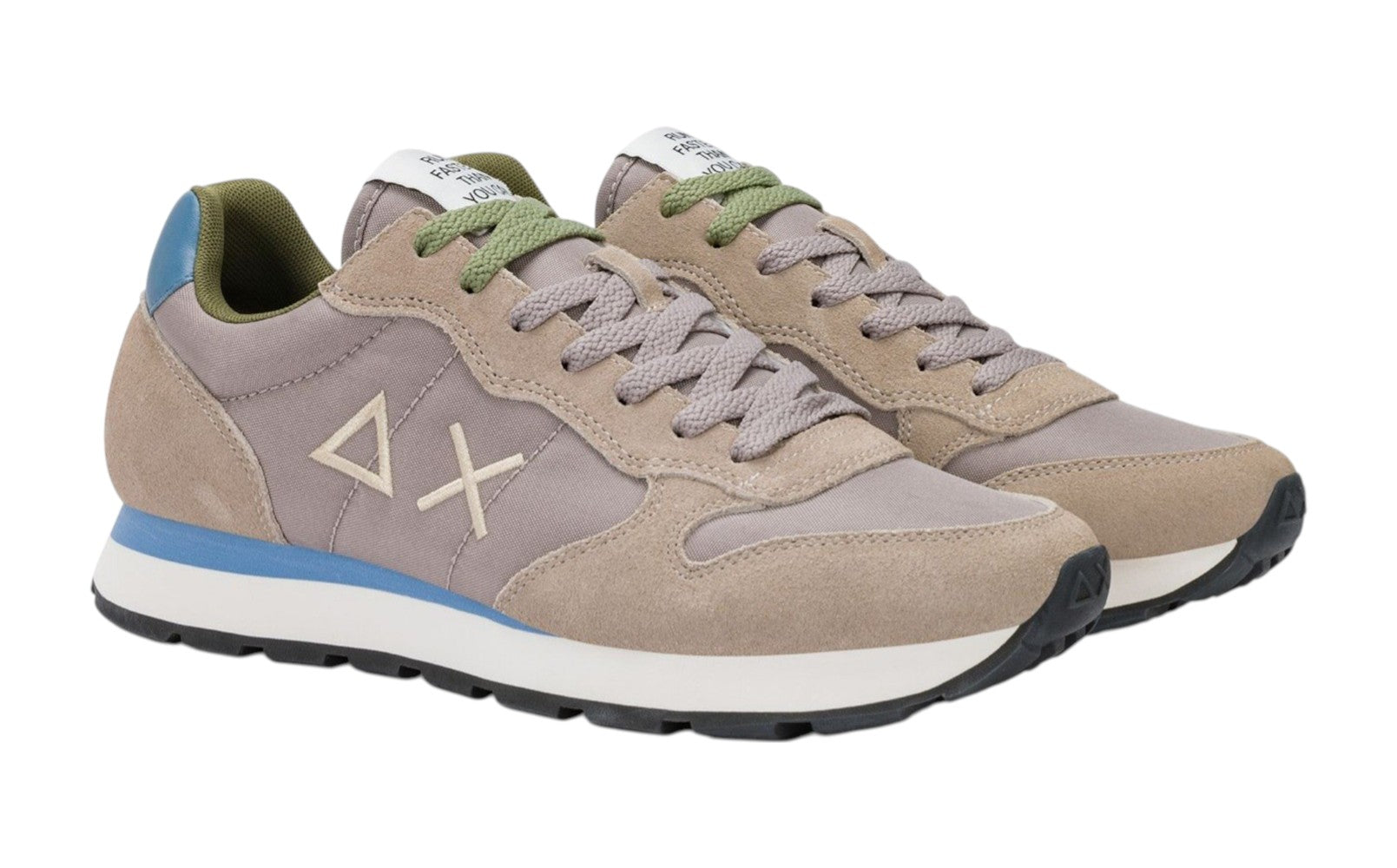 Sneakers Sun68 uomo BZ3610198 Tom Solid Grigio Stone<BR/> 