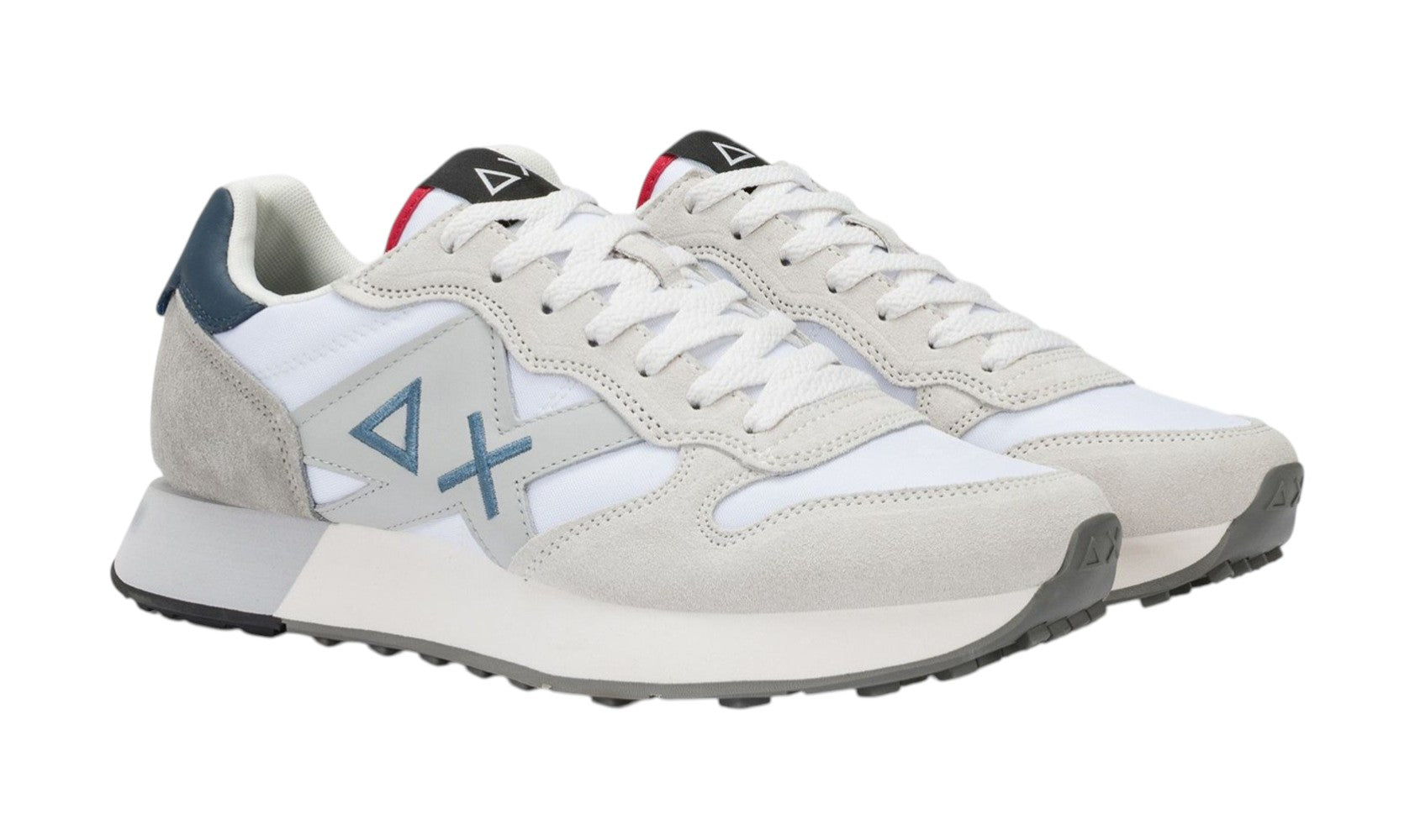 Sneakers Sun68 uomo BZ3611501 Jaki 2.0 Solid Bianco<BR/> 