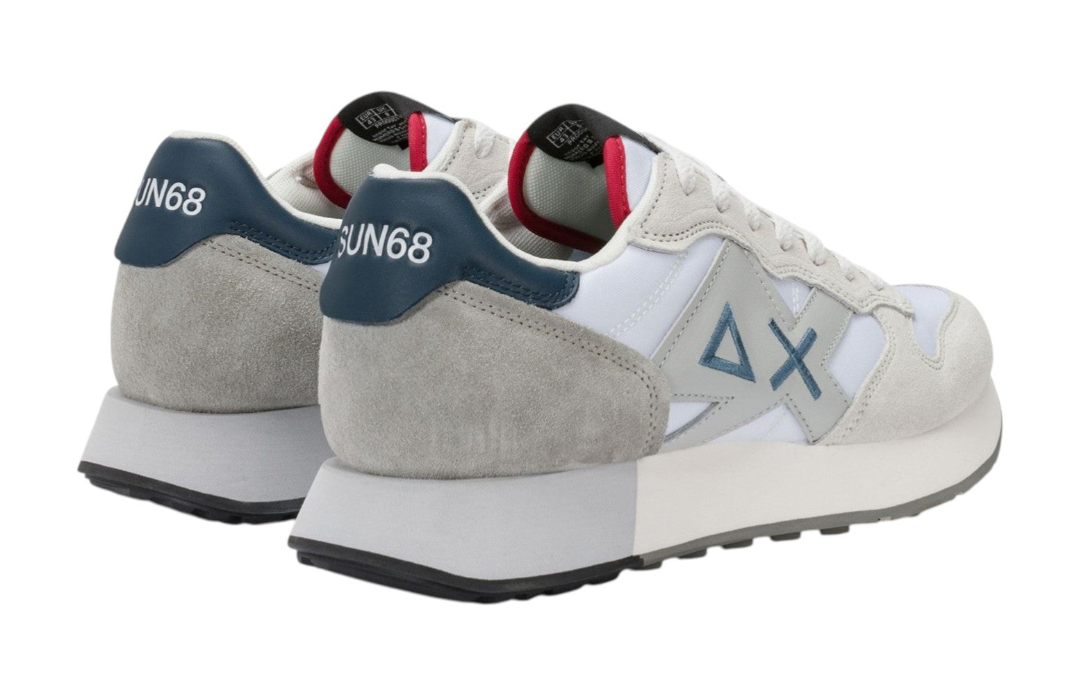 Sneakers Sun68 uomo BZ3611501 Jaki 2.0 Solid Bianco<BR/> 