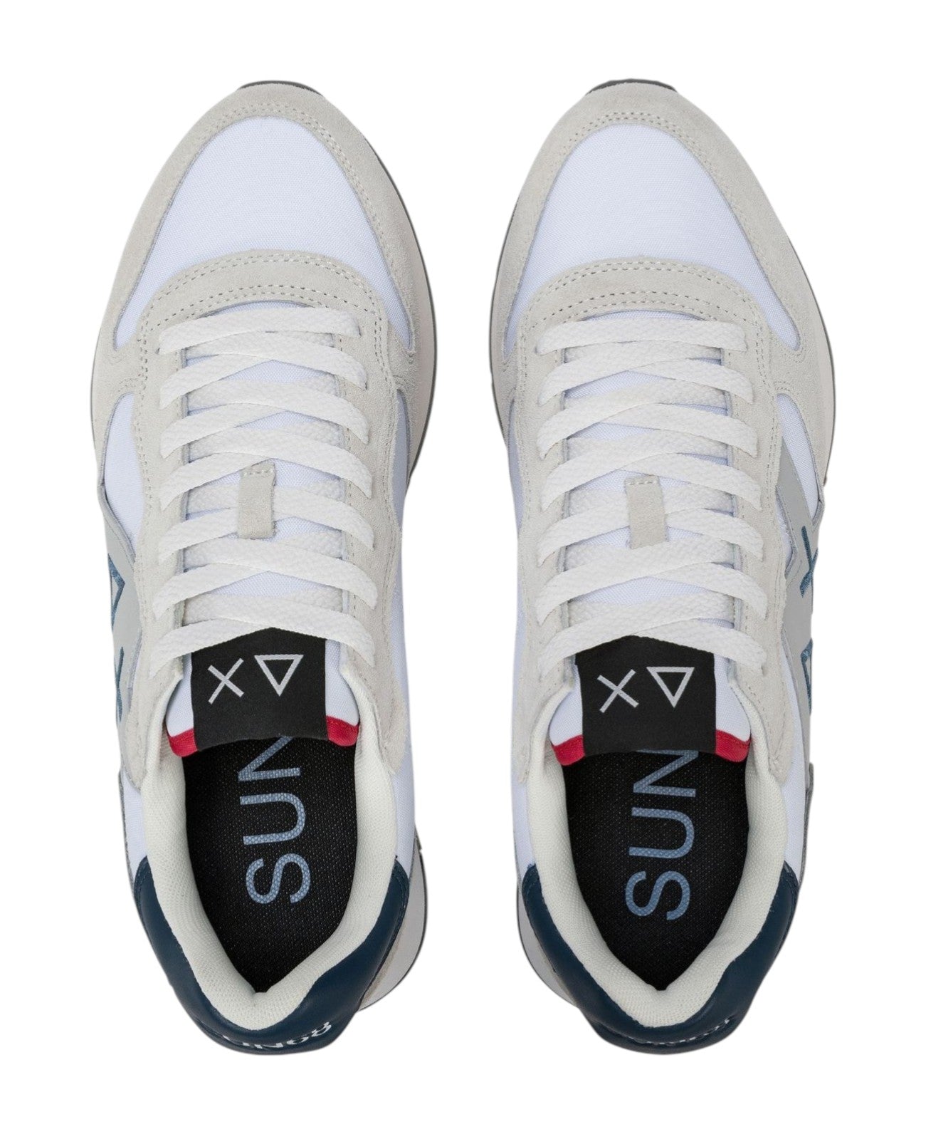 Sneakers Sun68 uomo BZ3611501 Jaki 2.0 Solid Bianco<BR/> 