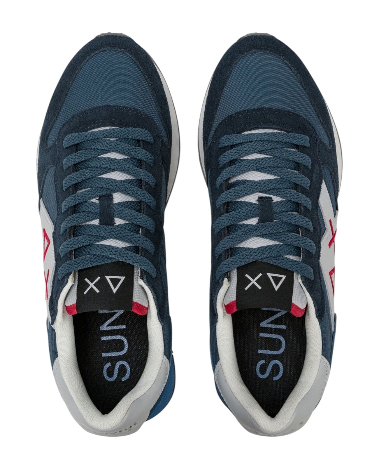 Sneakers Sun68 uomo BZ3611507 Jaki 2.0 Solid Blu Navy<BR/> 