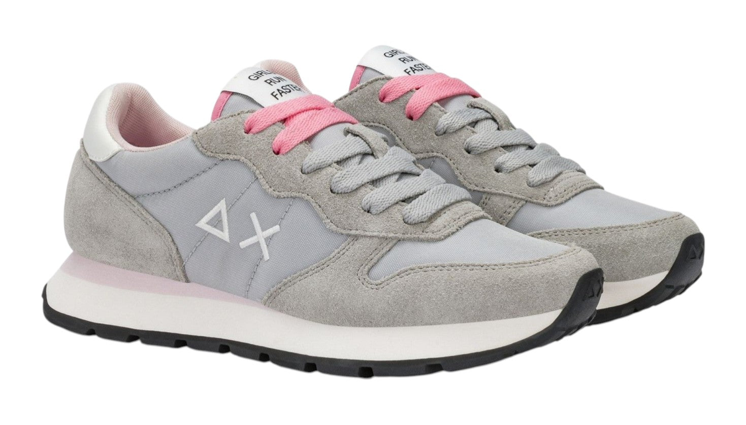 Sneakers Sun68 donna BZ3620106 Ally Solid Grigio chiaro<BR/> 
