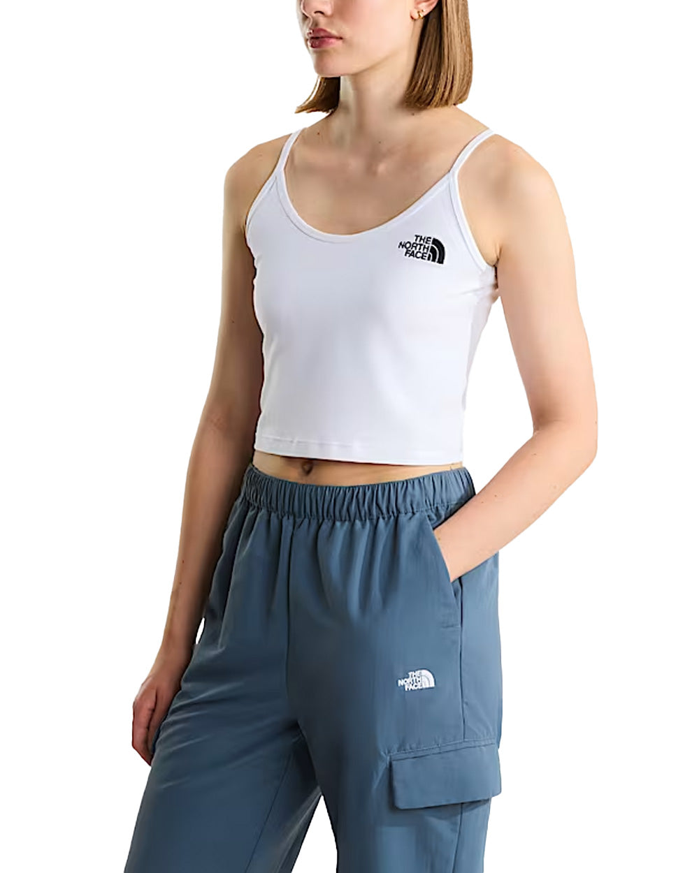Canotta THE NORTH FACE donna 55AQ Bianca 