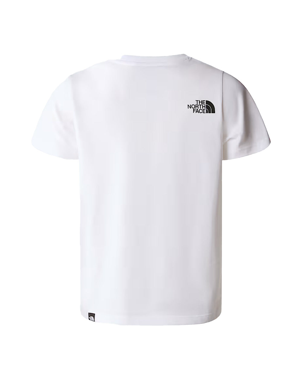 T-shirt THE NORTH FACE bambino Simple Dome 7QEY Bianca<BR/> 