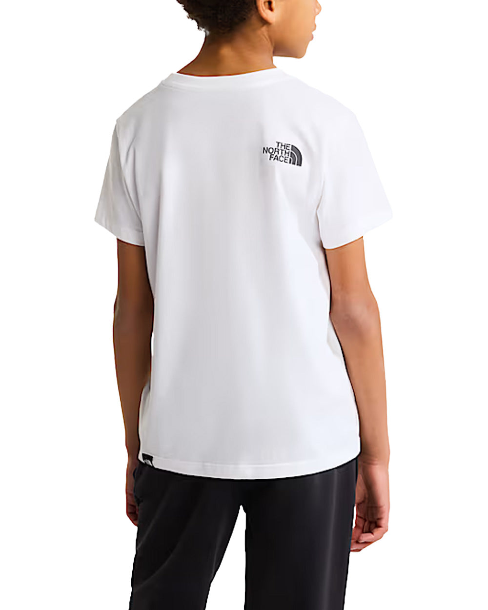 T-shirt THE NORTH FACE bambino Simple Dome 7QEY Bianca<BR/> 