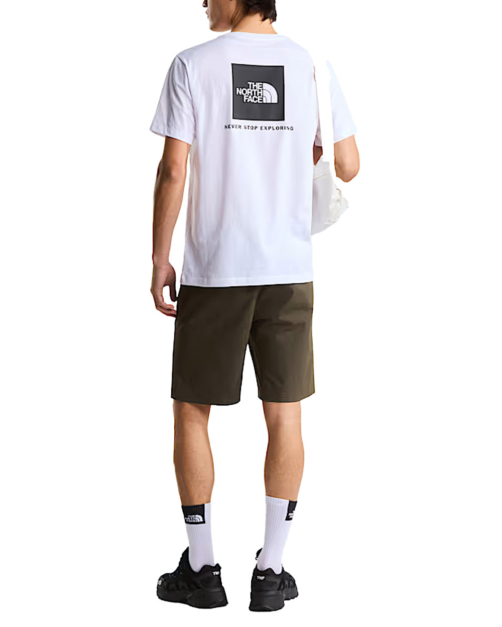 T-shirt THE NORTH FACE uomo Evolution NSE Box Regular 8B6K Bianca 