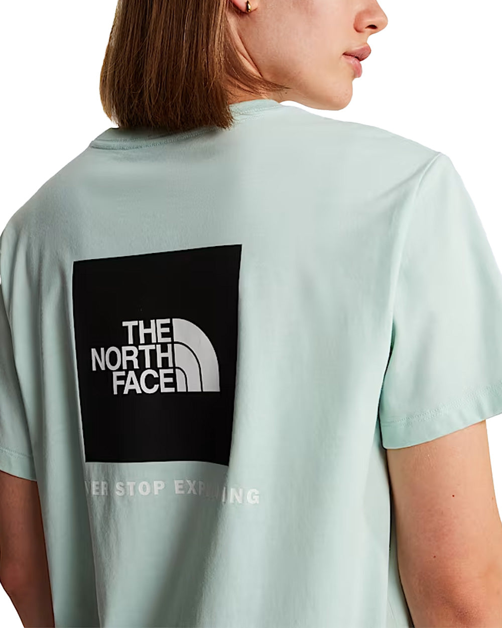 T-shirt THE NORTH FACE donna Evolution NSE Box Relaxed 8B6W Verde 