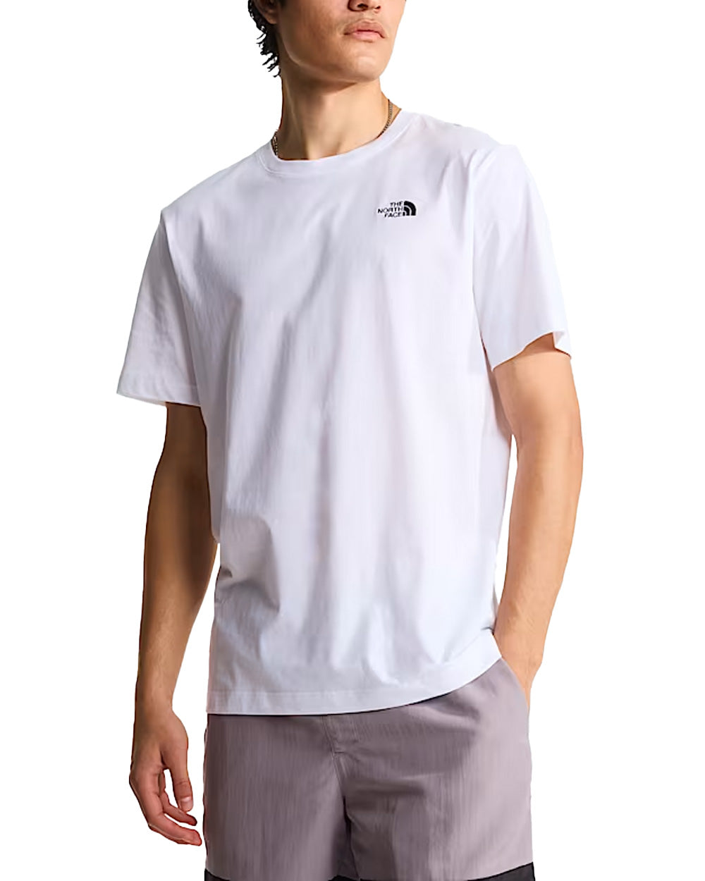 T-shirt THE NORTH FACE uomo Evolution Simple Dome Regular 8CZ2 Bianca 