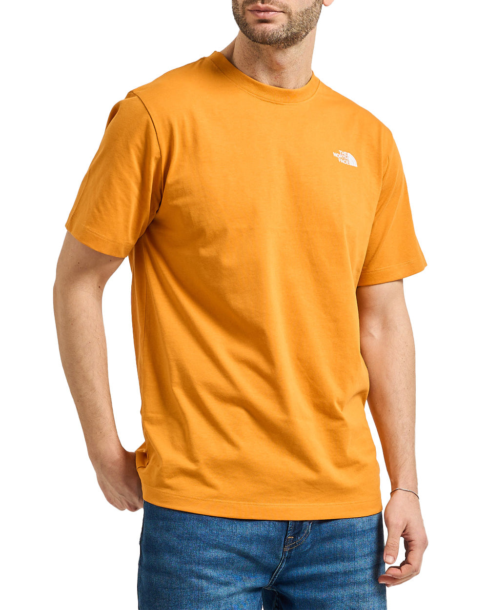 T-shirt THE NORTH FACE uomo Evolution Simple Dome Regular 8CZ2 Arancio 