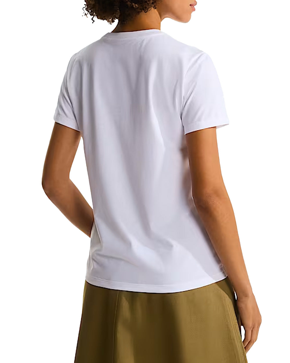 T-shirt THE NORTH FACE donna Evolution Simple Dome Slim 8FX7 Bianca 
